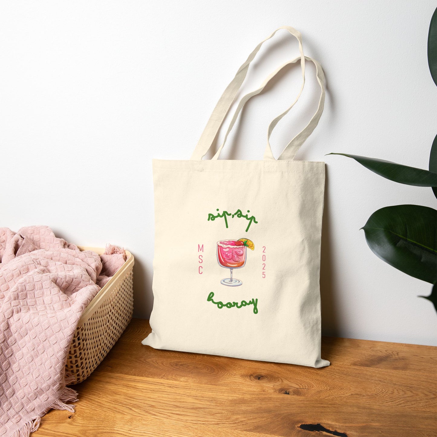 Sip, Sip Tote Bag